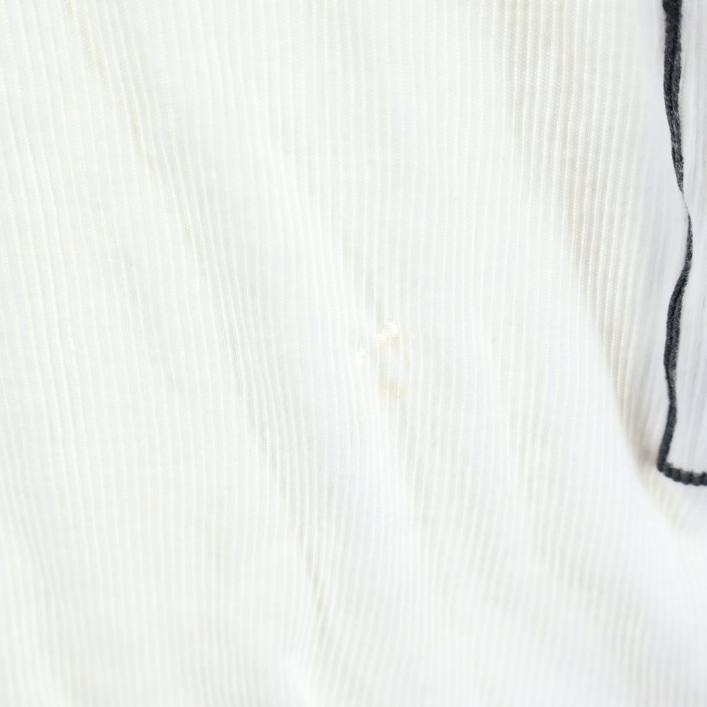 Chrome Hearts Vintage Rib Tank T Bar Side Logo Print Top White — view 5
