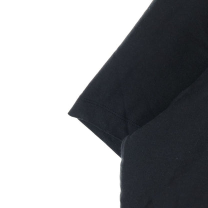 Moncler Patch Logo Print Short Sleeve Top T-Shirt Black — view 6