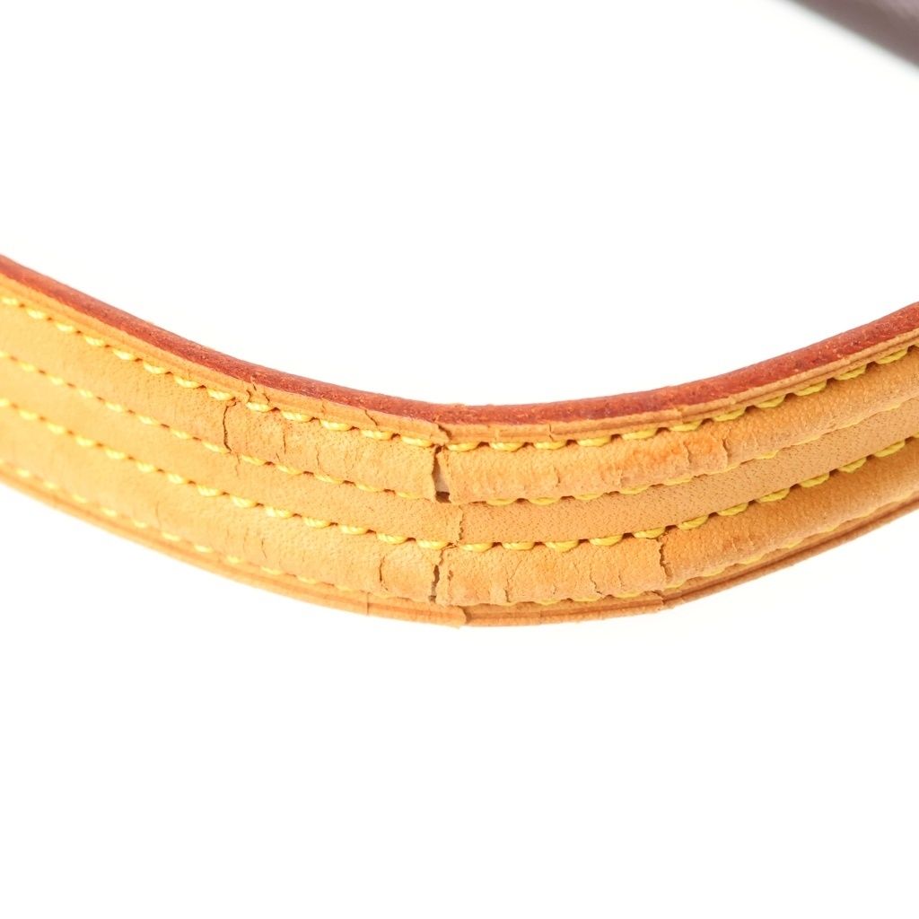 Louis Vuitton Monogram Viva Cite MM Shoulder Bag Brown Leather Gold — view 7