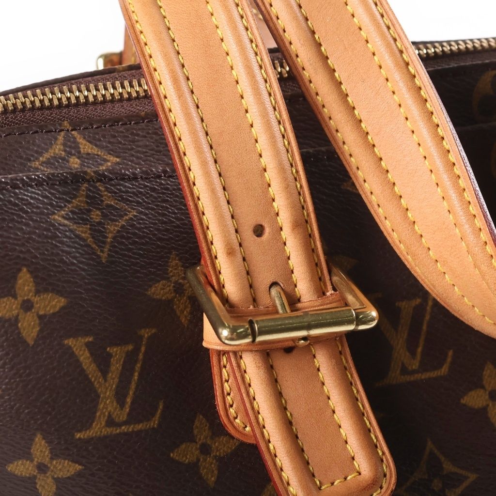 Louis Vuitton Monogram Multi Handbag Brown Leather Gold — view 7
