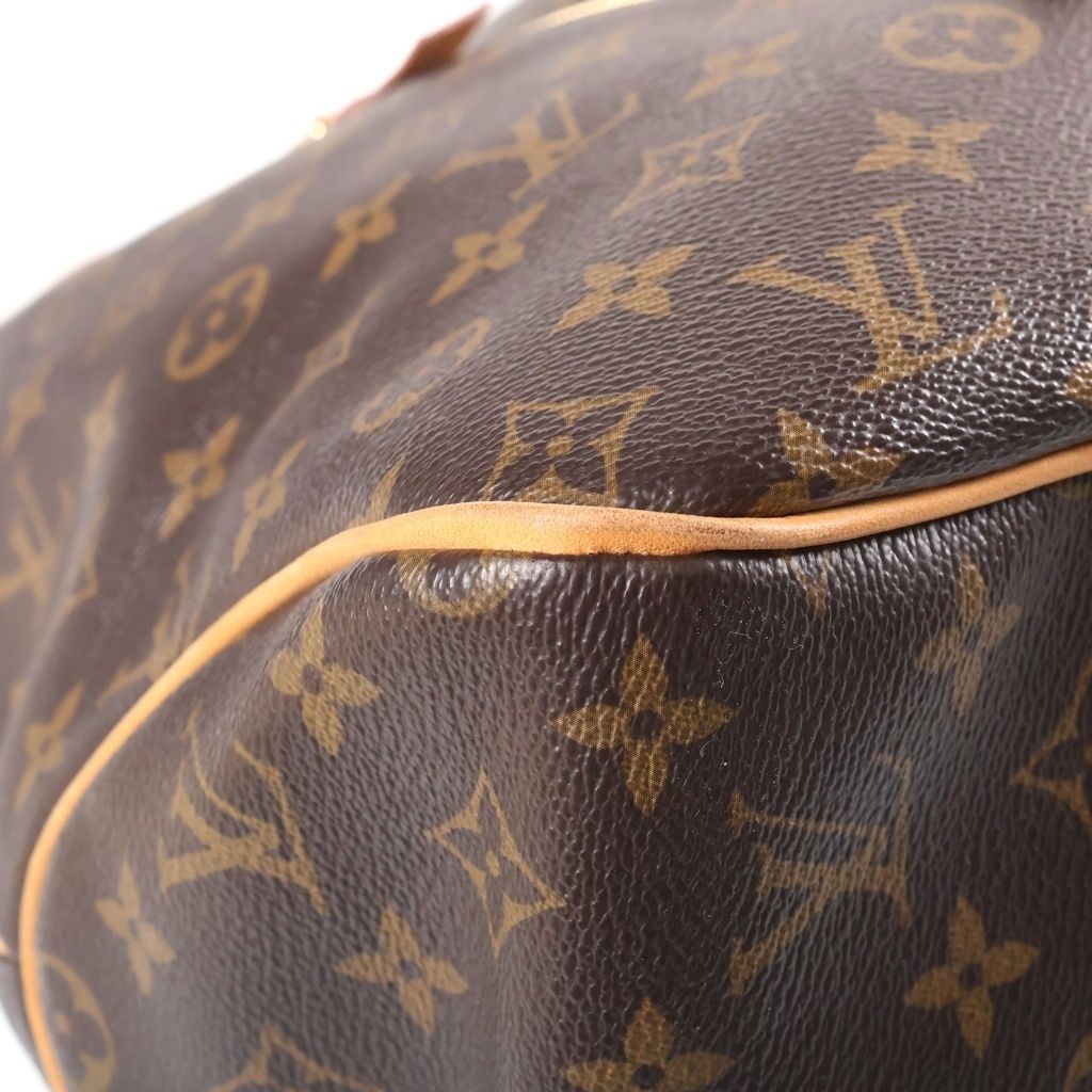 Louis Vuitton Monogram Delightful GM Shoulder Bag Brown Leather Gold — view 5