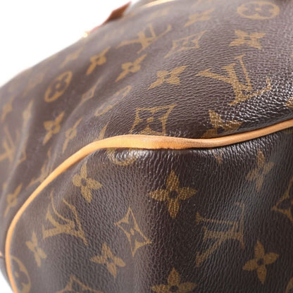 Louis Vuitton Monogram Delightful GM Shoulder Bag Brown Leather Gold — view 5