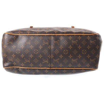 Louis Vuitton Monogram Delightful GM Shoulder Bag Brown Leather Gold — view 4