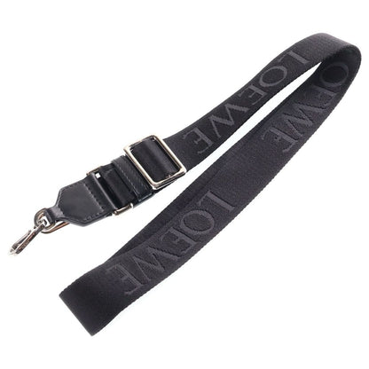 Loewe Anagram Camera Bag Cross Black Leather Silver — view 8