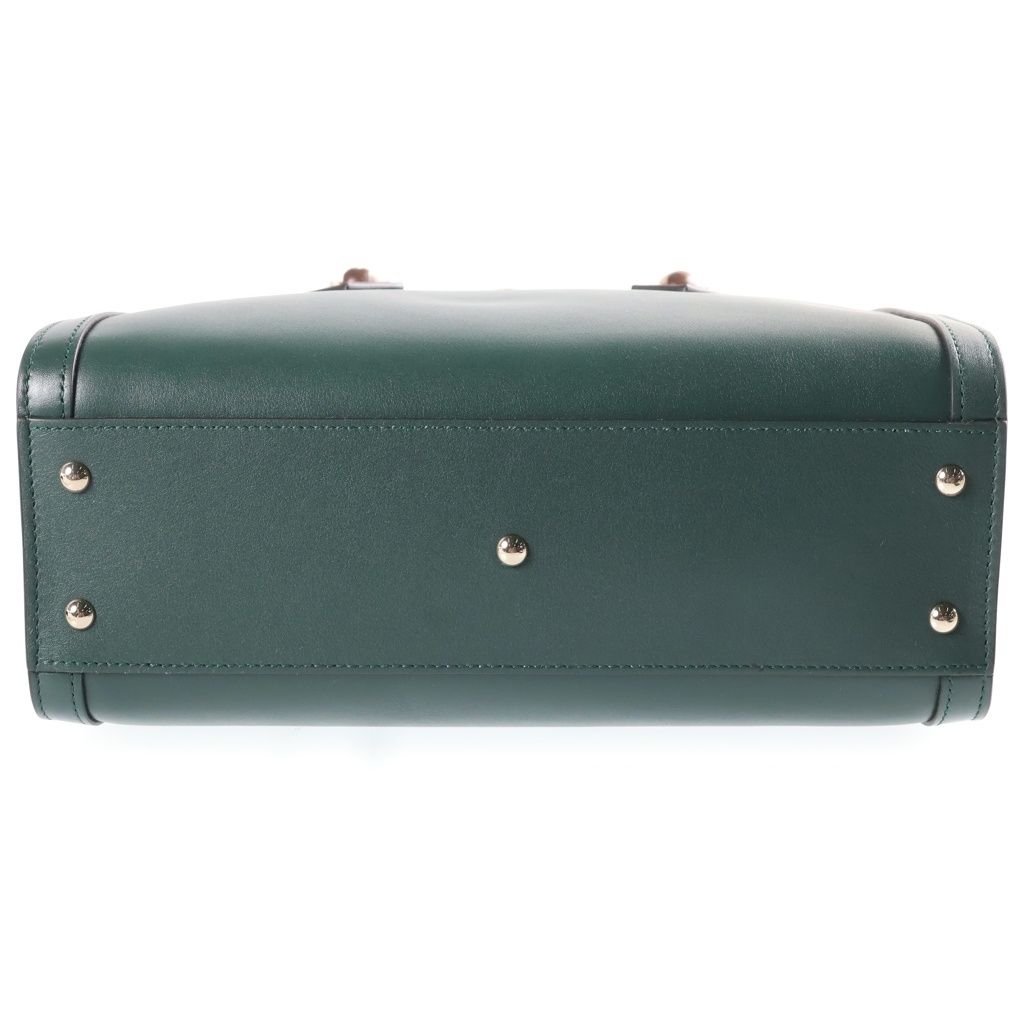 Gucci Diana Bamboo Medium Leather 2-Way Bag Green — view 4