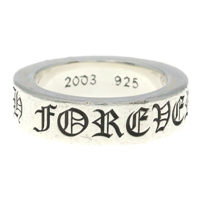 Chrome Hearts Spacer Forever Ring Silver
