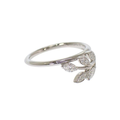 Tiffany & Co Victoria Vine 52 Ring Platinum Diamond Genus — view 4