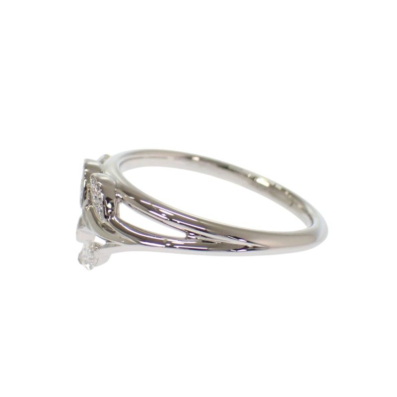 Tiffany & Co Victoria Vine 52 Ring Platinum Diamond Genus — view 5