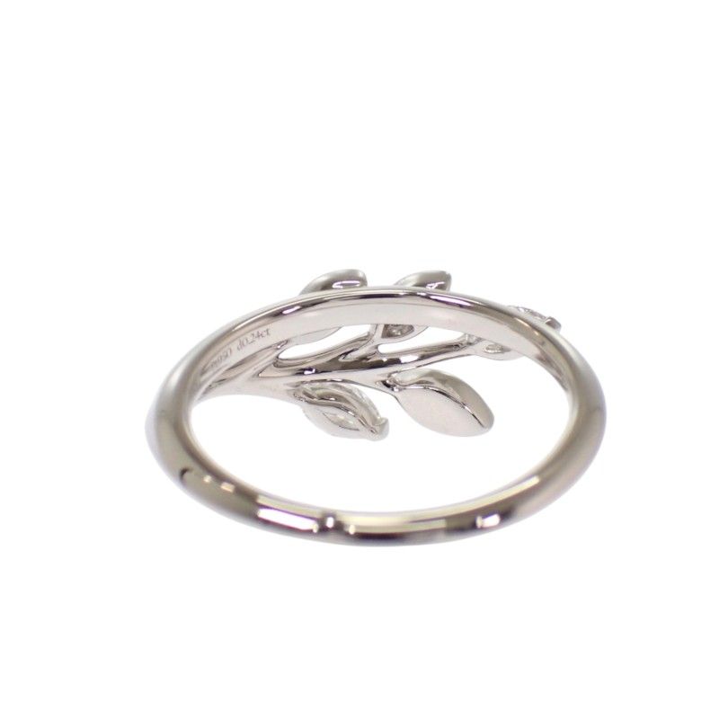 Tiffany & Co Victoria Vine 52 Ring Platinum Diamond Genus — view 7