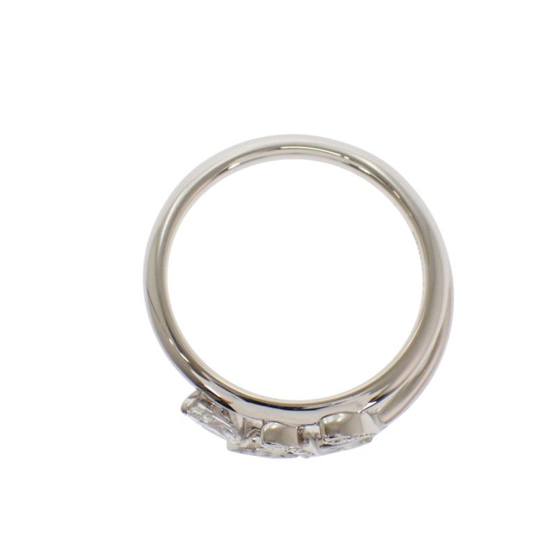 Tiffany & Co Victoria Vine 52 Ring Platinum Diamond Genus — view 8