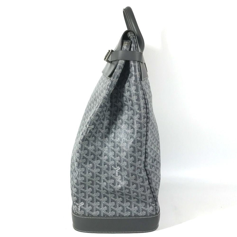 Goyard Boston Bag Steamer Leather Gray — view 3