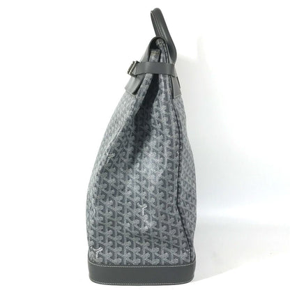 Goyard Boston Bag Steamer Leather Gray — view 3