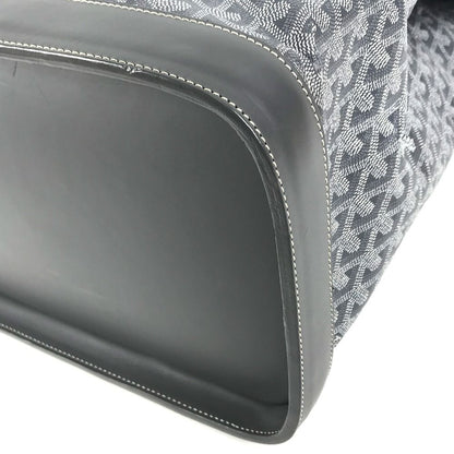 Goyard Boston Bag Steamer Leather Gray — view 6