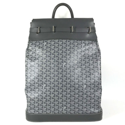 Goyard Boston Bag Steamer Leather Gray