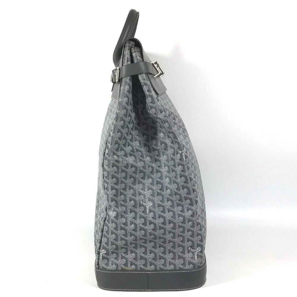 Goyard Boston Bag Steamer Leather Gray — view 4