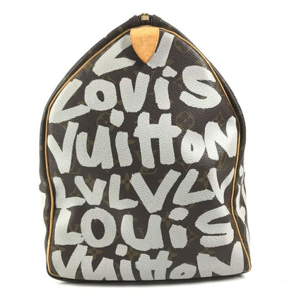 Louis Vuitton Boston Bag Keepall 50 Monogram Canvas White — view 4