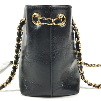 Versace Shoulder Bag Medusa Logo Leather Black — view 4