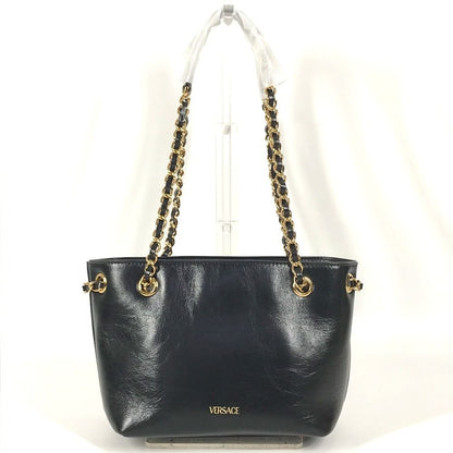 Versace Shoulder Bag Medusa Logo Leather Black — view 2