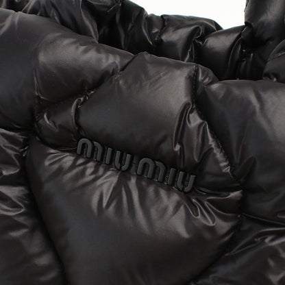 Miu Miu Tote Bag Nylon Down Feather — view 5