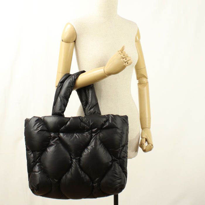 Miu Miu Tote Bag Nylon Down Feather — view 6