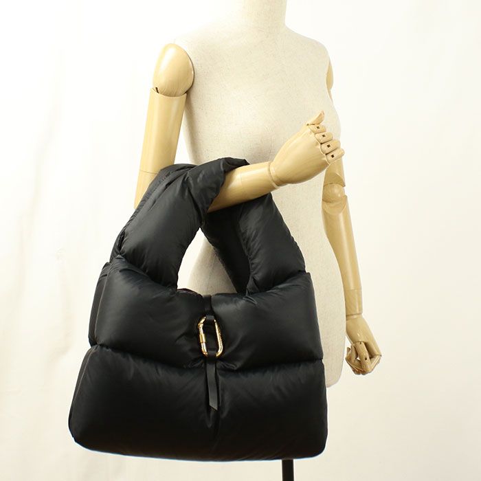 Moncler Snowtote Tote Bag Black — view 6