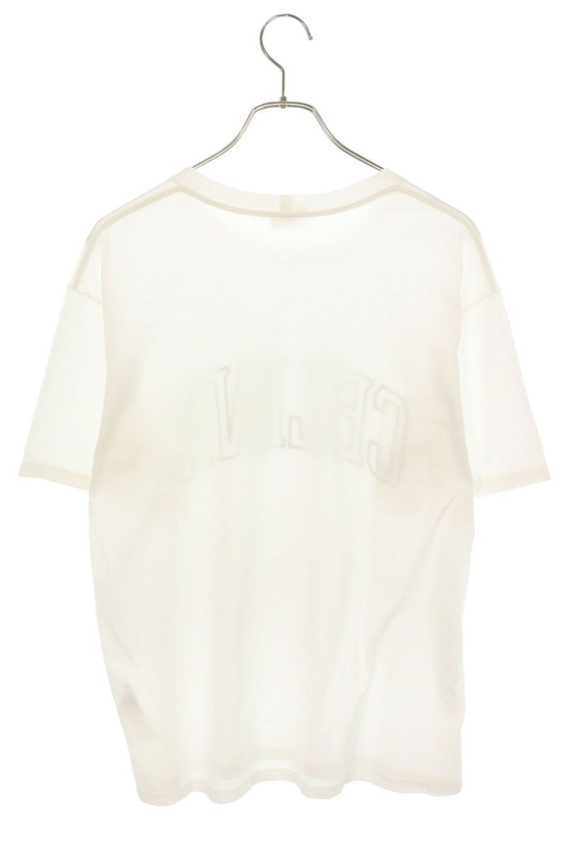 Celine Crack Logo Print T-Shirt — view 2
