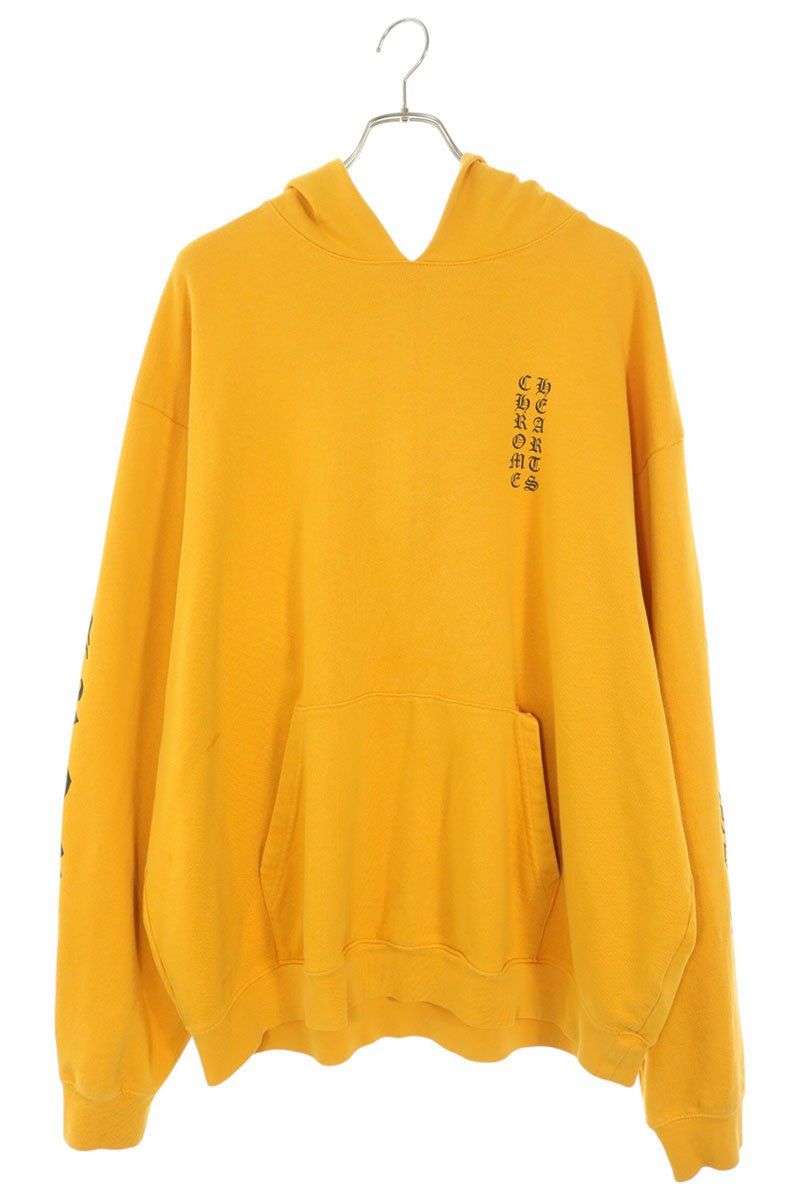 Chrome Hearts Sweatshirt Plvr Sleeve Logo Print Pullover Hoodie XL