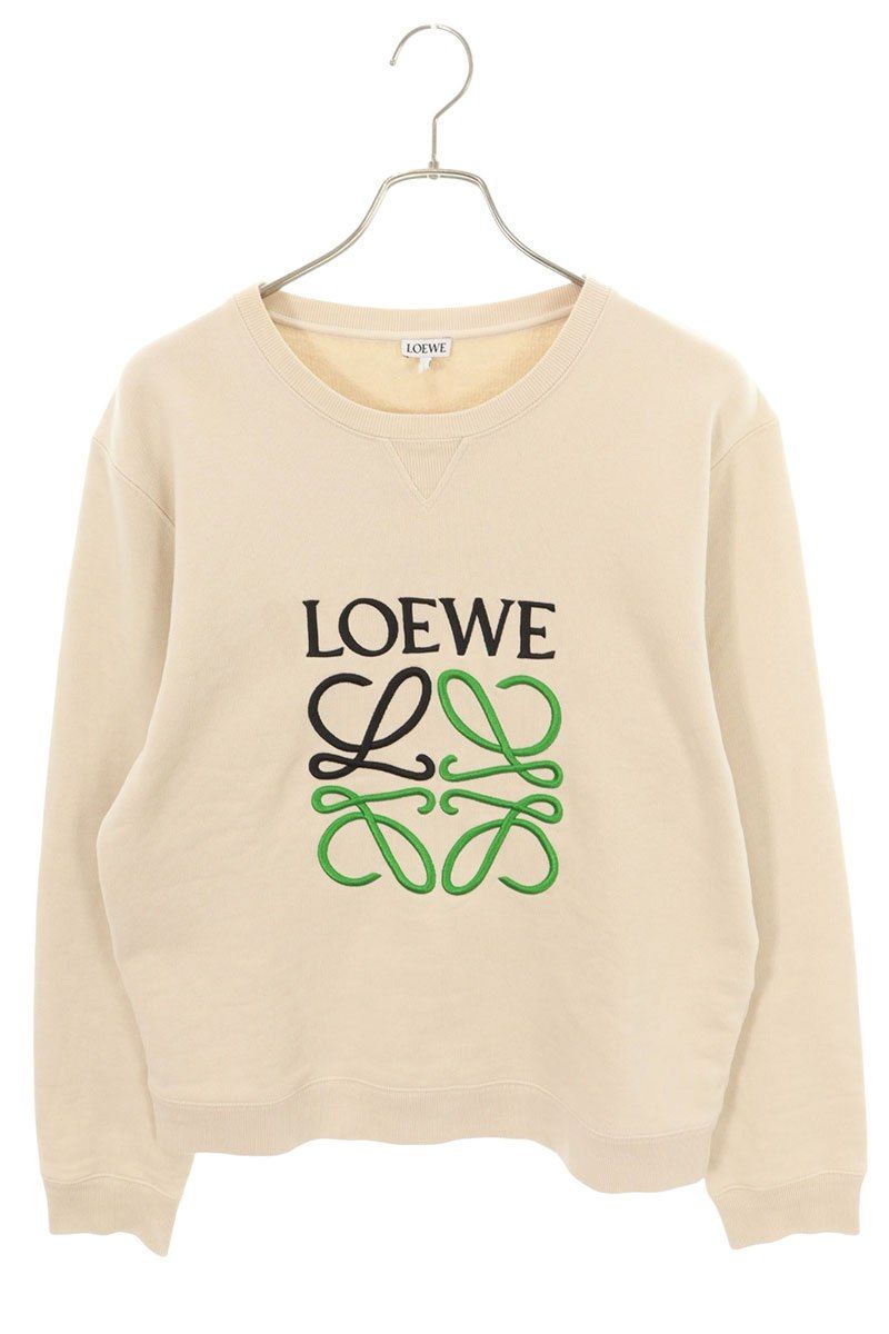 Loewe Anagram Embroidered Crew Neck Sweatshirt
