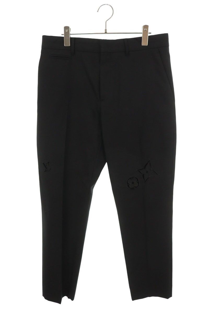 Louis Vuitton Monogram Flower Perforated Long Pants 40