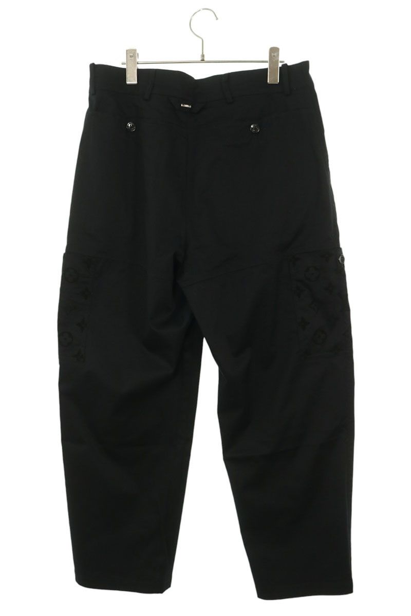 Louis Vuitton Monogram Contrast Cotton Long Pants 52 — view 2