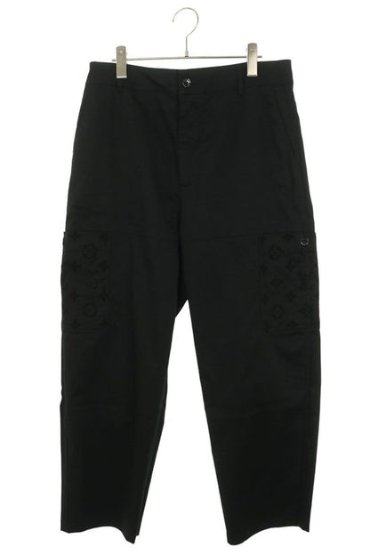 Louis Vuitton Monogram Contrast Cotton Long Pants 52