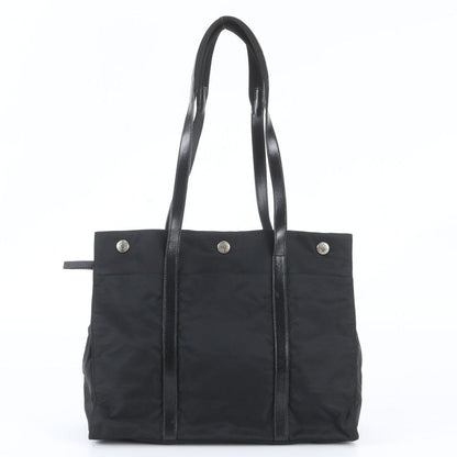 Prada Tessuto Nylon Leather Tote Bag — view 3