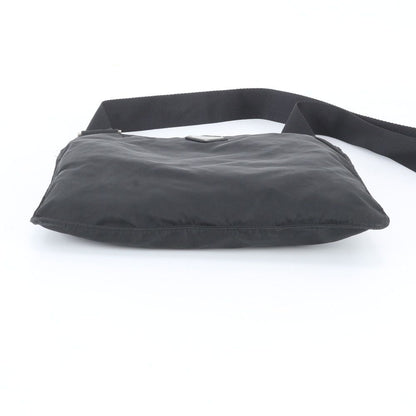 Prada Tessuto Nylon Triangle Logo Shoulder Bag Crossbody Messenger Black — view 6