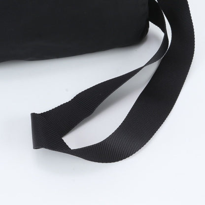 Prada Tessuto Nylon Triangle Logo Shoulder Bag Crossbody Messenger Black — view 2