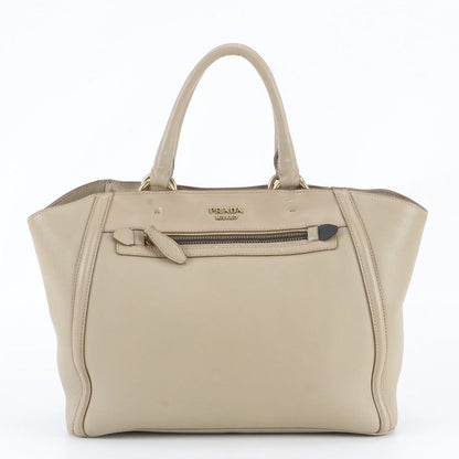 Prada Leather Tote Bag Shoulder Hand