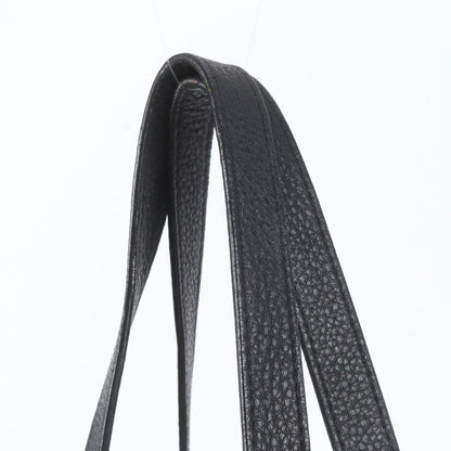 Prada Leather Tote Bag Shoulder Black — view 2