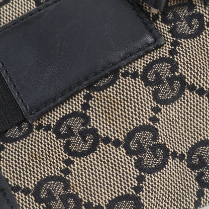 Gucci GG Canvas Leather Tote Bag Shoulder — view 8