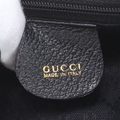 Gucci Bamboo Leather Backpack Black — view 8