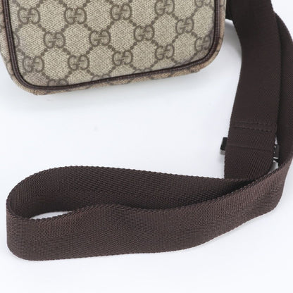 Gucci GG Supreme Leather Shoulder Bag Crossbody Messenger Business — view 2