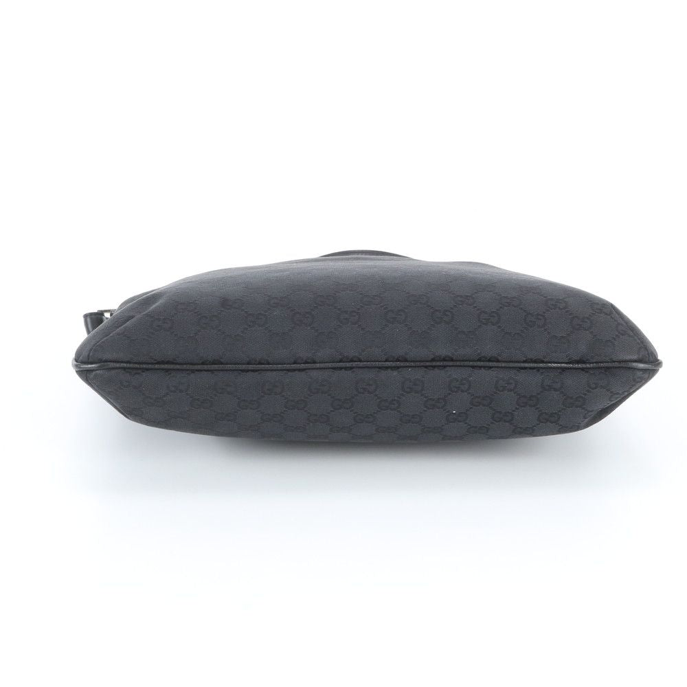Gucci GG Canvas Leather 2-Way Tote Bag Shoulder Business Black — view 7