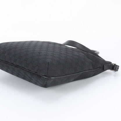 Gucci GG Canvas Leather 2-Way Tote Bag Shoulder Business Black — view 5