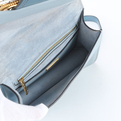 Miu Miu Bijou Buckle Leather Shoulder Bag — view 7