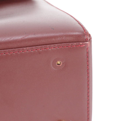 Cartier Must Line Bordeaux Leather Handbag — view 8