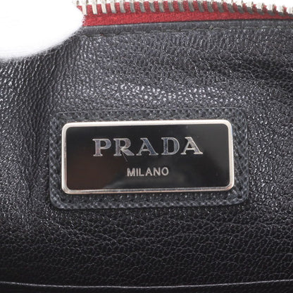 Prada Saffiano Leather Clutch Pouch Business — view 7
