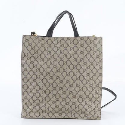 Gucci GG Supreme Kingsnake Print 2-Way Tote Bag Crossbody Shoulder — view 4