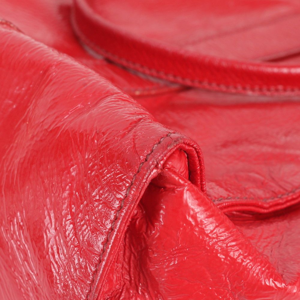 Miu Miu Leather Tote Bag Shoulder Hand — view 8