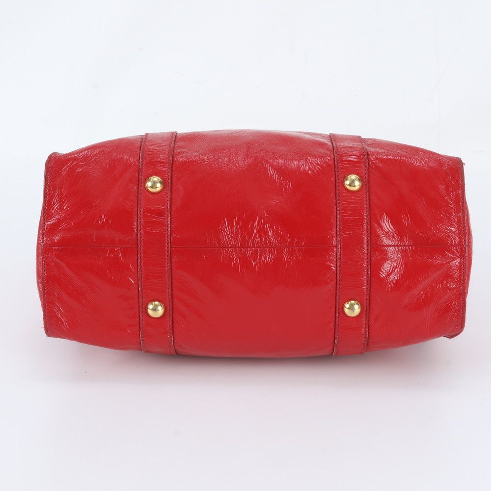 Miu Miu Leather Tote Bag Shoulder Hand — view 6