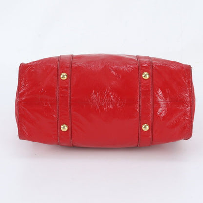 Miu Miu Leather Tote Bag Shoulder Hand — view 6