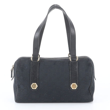 Gucci Included GG Canvas Mini Boston Leather Shoulder Bag — view 3