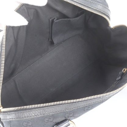 Gucci Included GG Canvas Mini Boston Leather Shoulder Bag — view 7